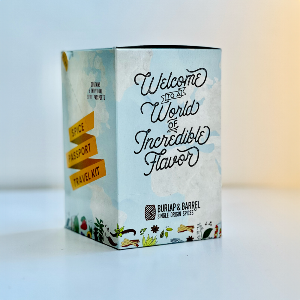 Burlap & Barrel Spice Passport Spice Passport, 8 Sample Pods