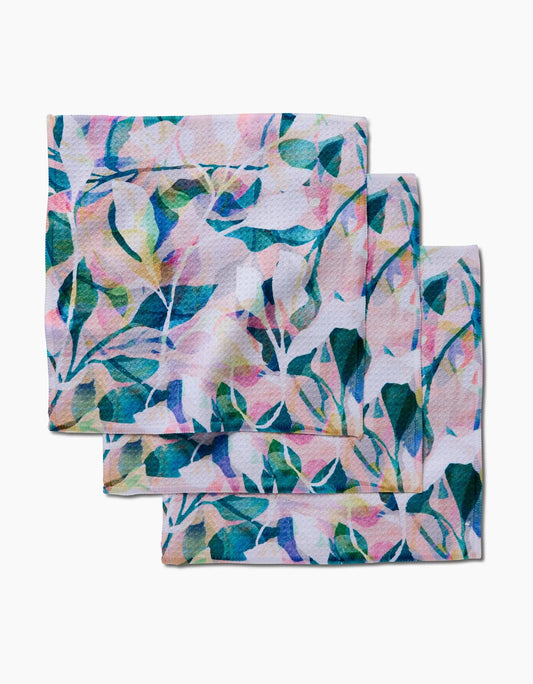 Geometry - Painted Foliage Dishcloth Set