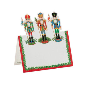 Caspari Nutcracker Place Cards, Set of 8