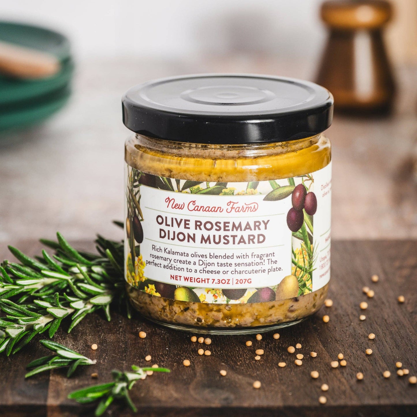 New Canaan Farms - Olive Rosemary Dijon Mustard