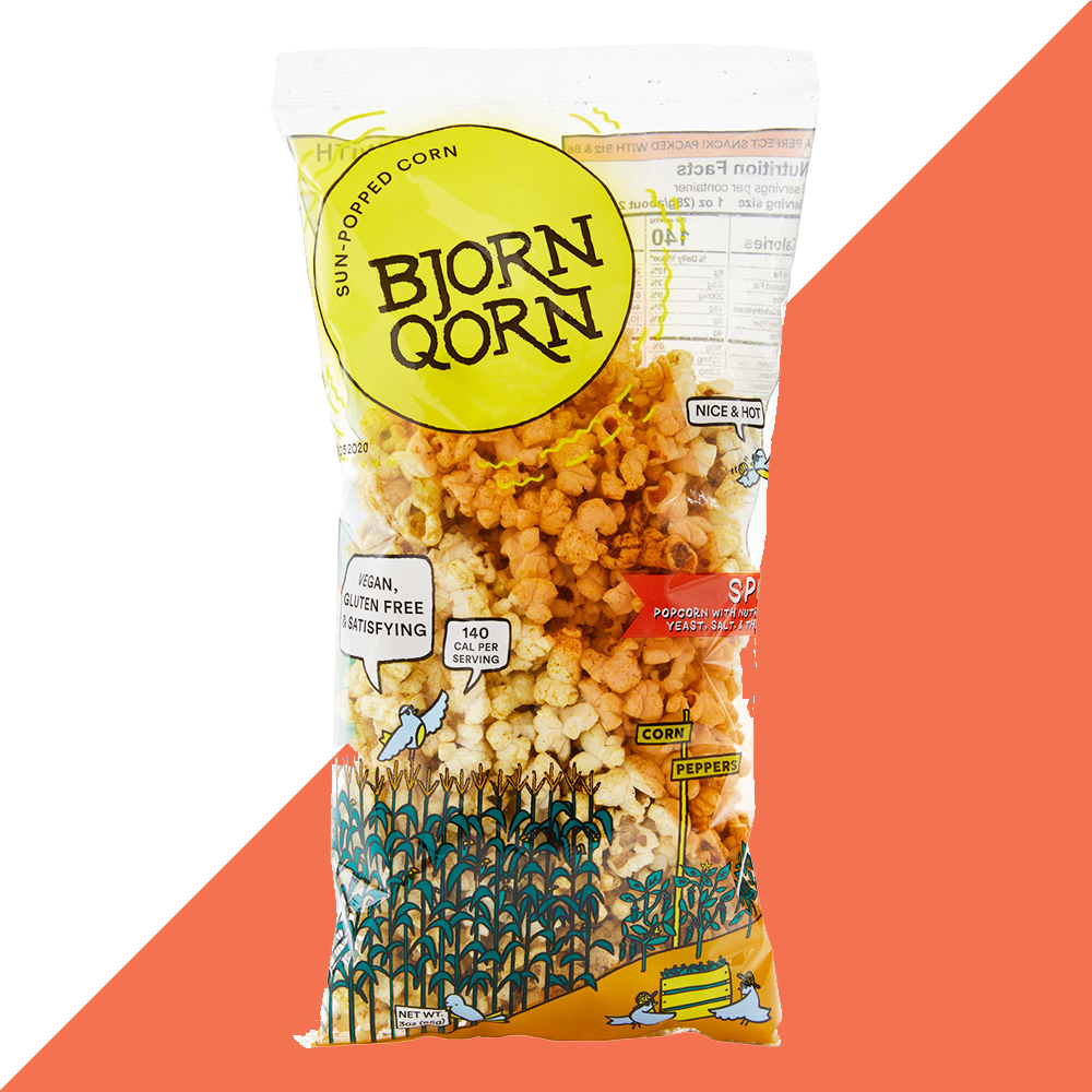 BjornQorn Spicy, 3 oz