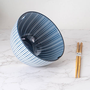 Urban Tokyo Tokusa Design Bowl With Chopsticks