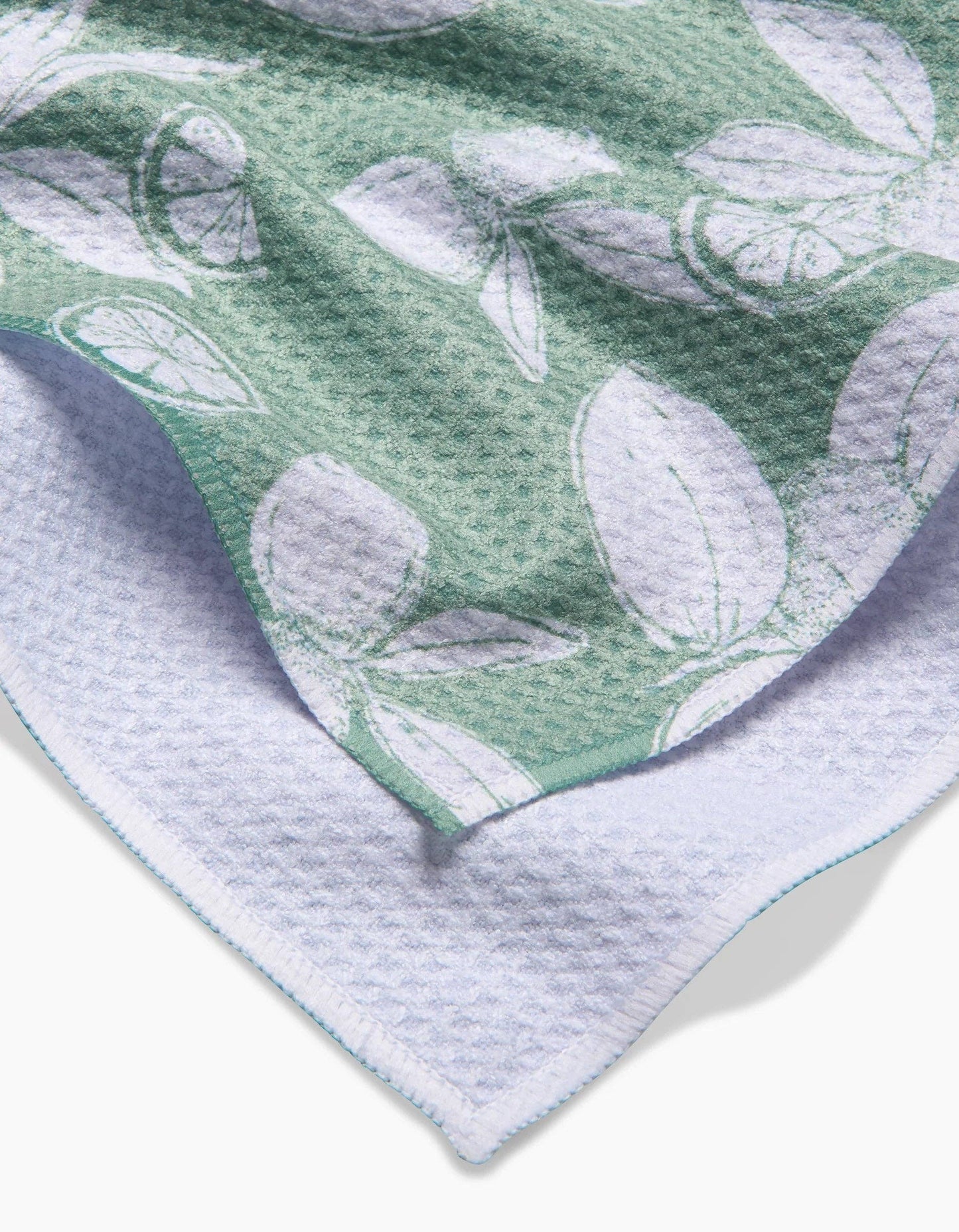 Geometry - Summer Limes Tea Towel