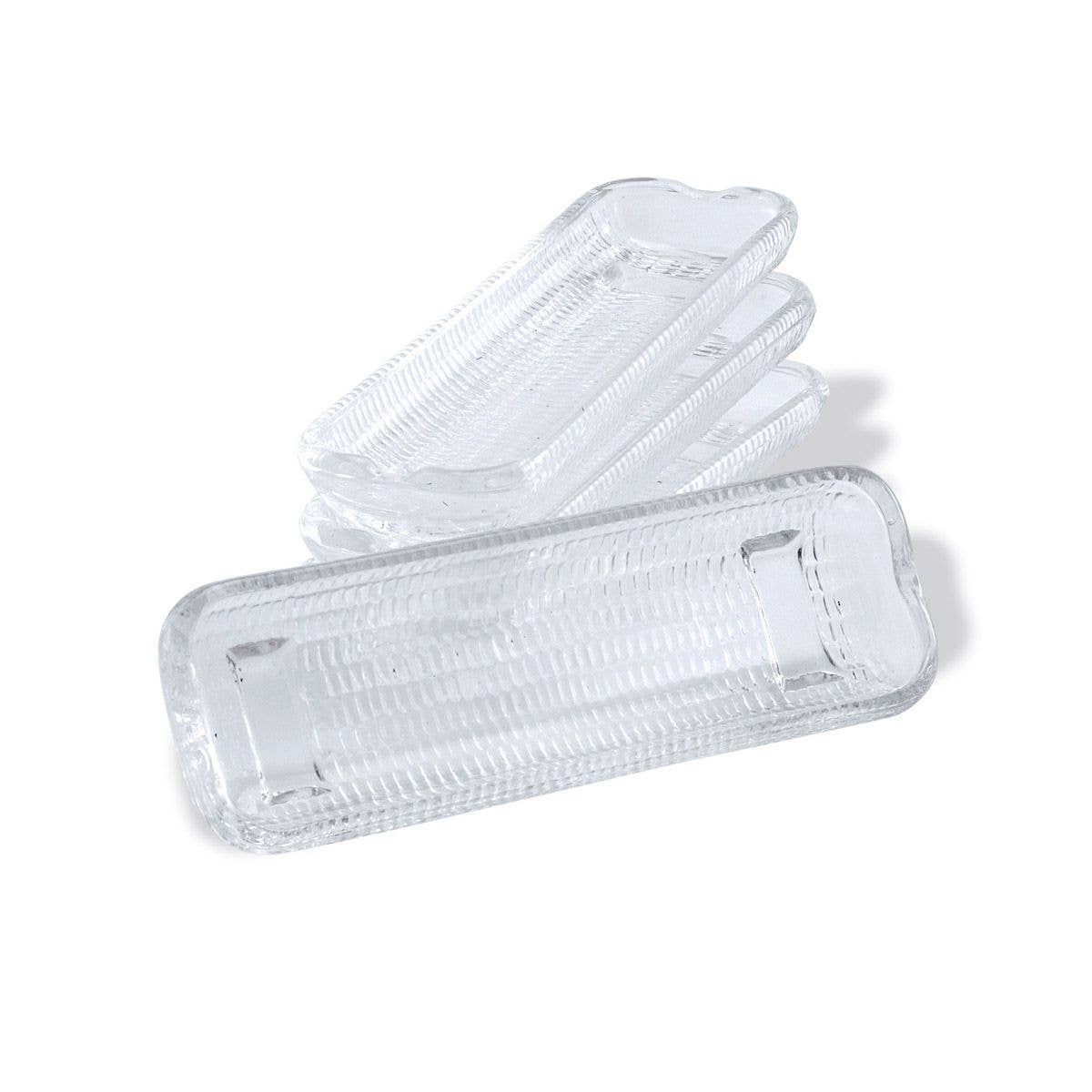 HIC - Harold Import Co. - HIC Kitchen Corn Dishes, Glass, Set Of 4