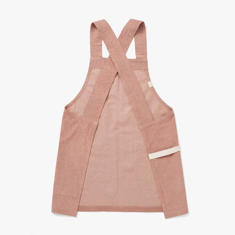 Hedley & Bennett - The Corduroy Smock Apron - Dusty Rose