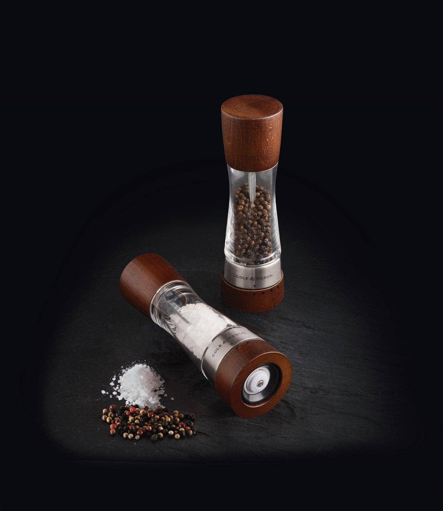 Cole & Mason Derwent Forest Wood Salt & Pepper Set