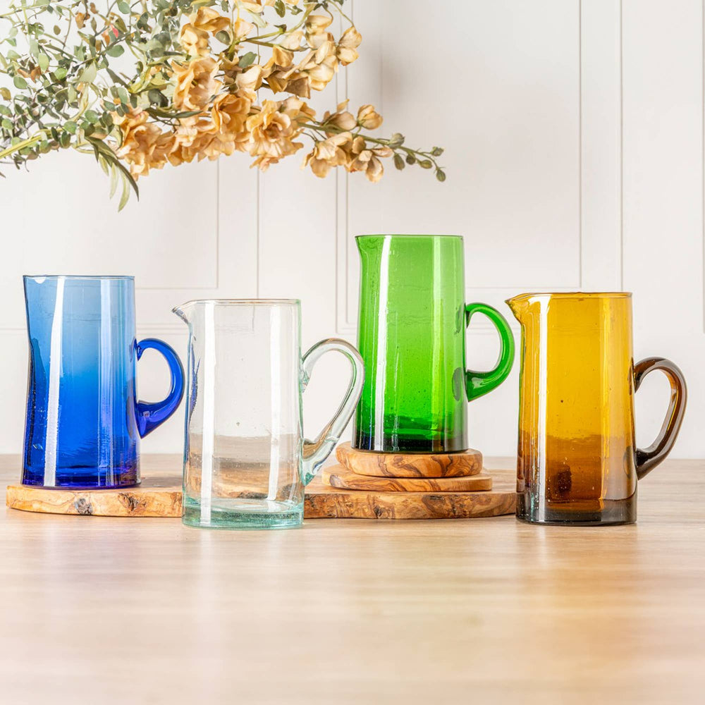 Moroccan Cone Jug, Clear