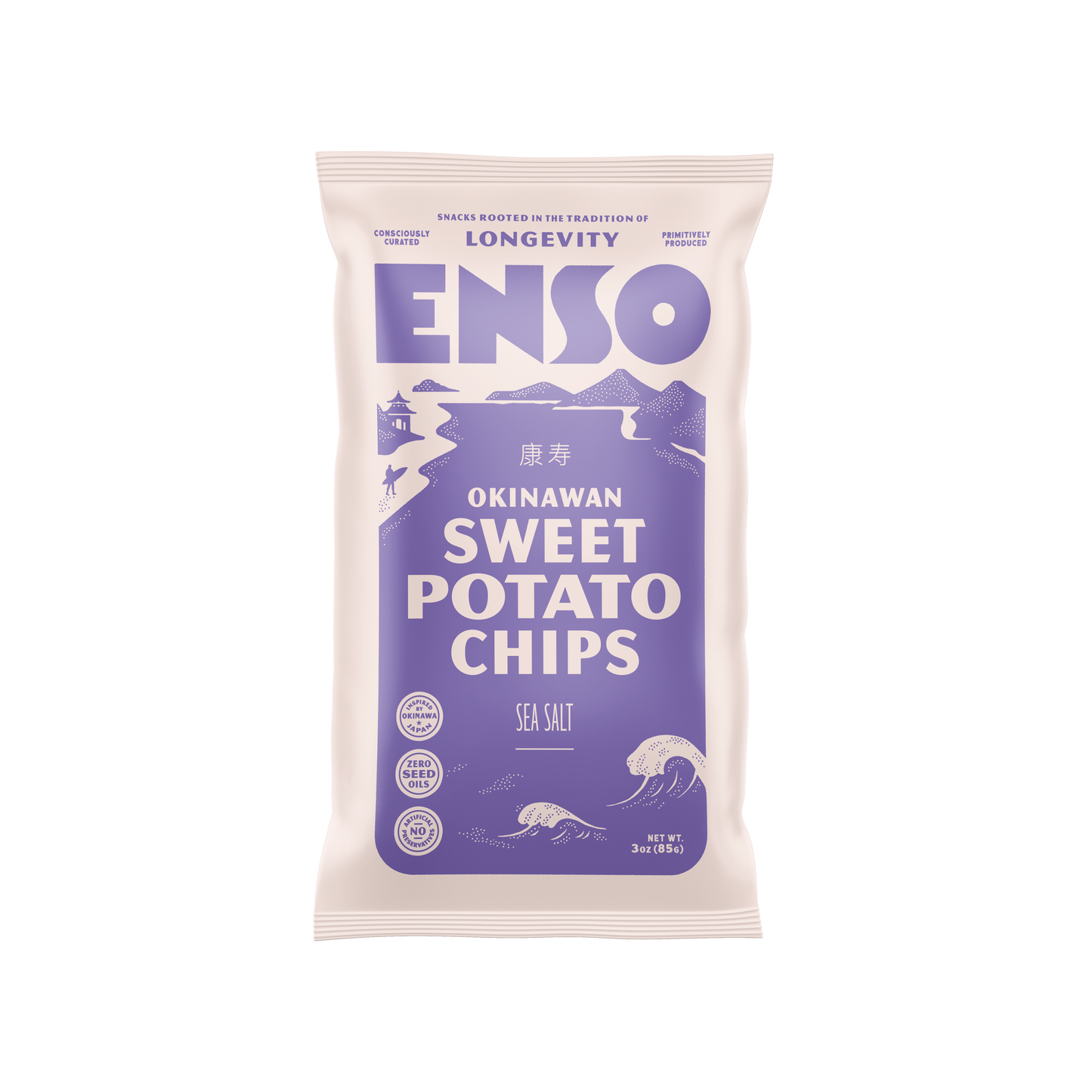 Okinawan Sweet Potato Chips, Sea Salt