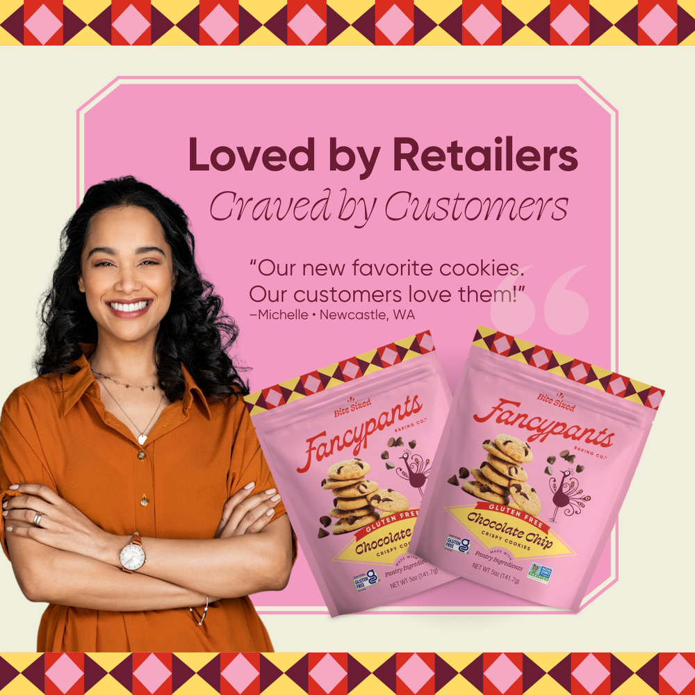 Fancypants Baking Gluten Free Chocolate Chip Cookies, 5oz