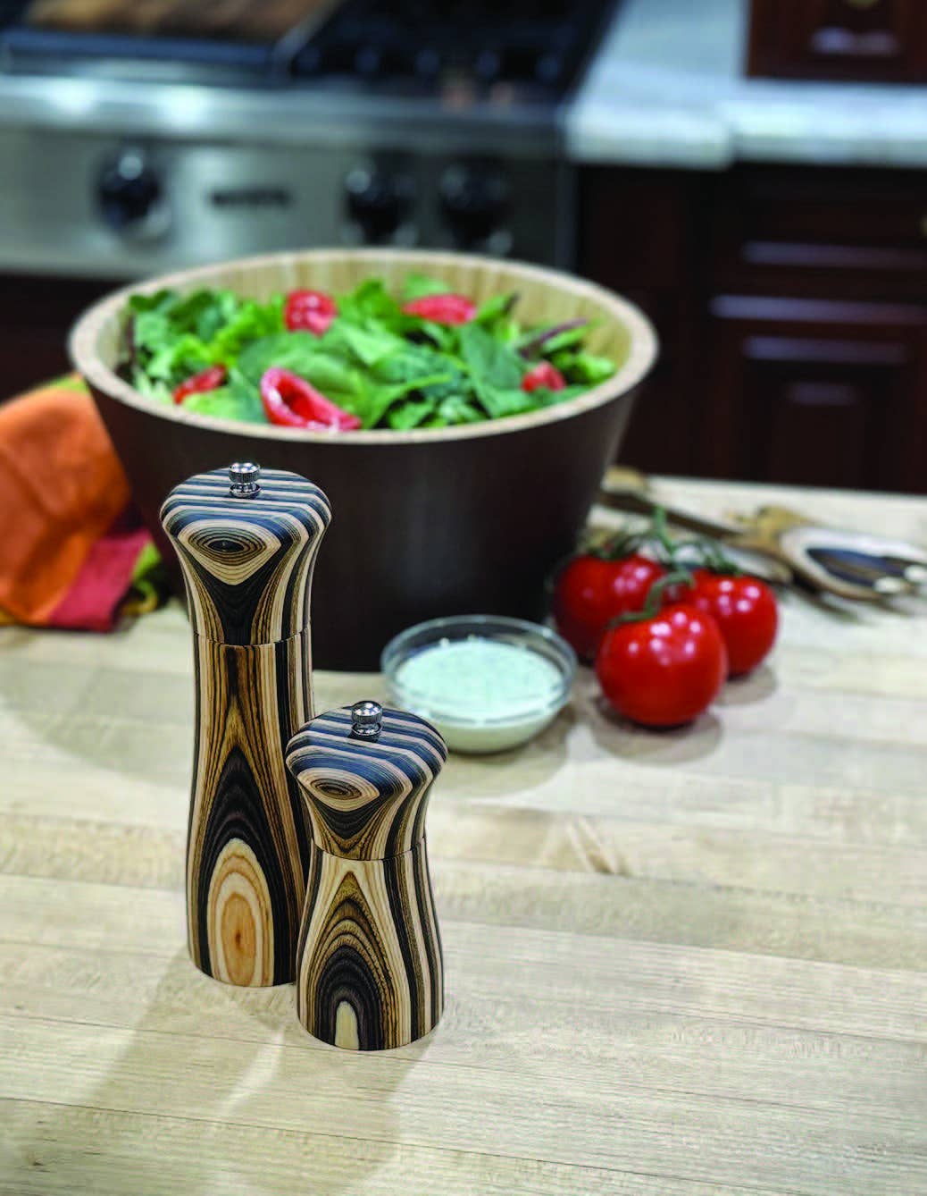 Island Bamboo Natural Salad Bowl