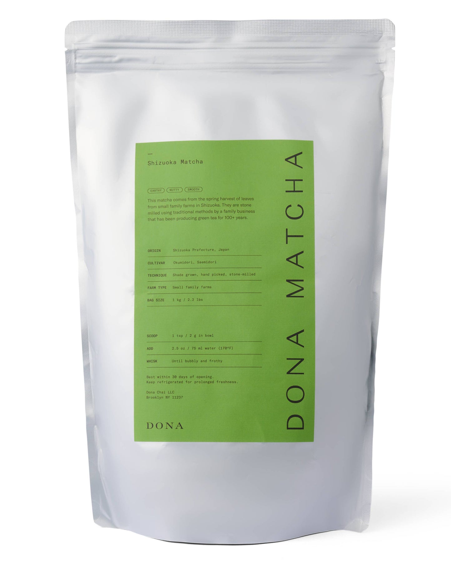 DONA First Flush Ceremonial Matcha, 30g