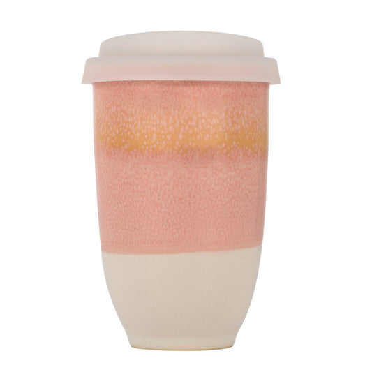 Nova Ceramics Afterglow Ceramic Travel Mug, 12oz