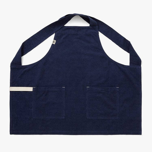 Hedley & Bennett The Corduroy Smock Apron - Blueberry