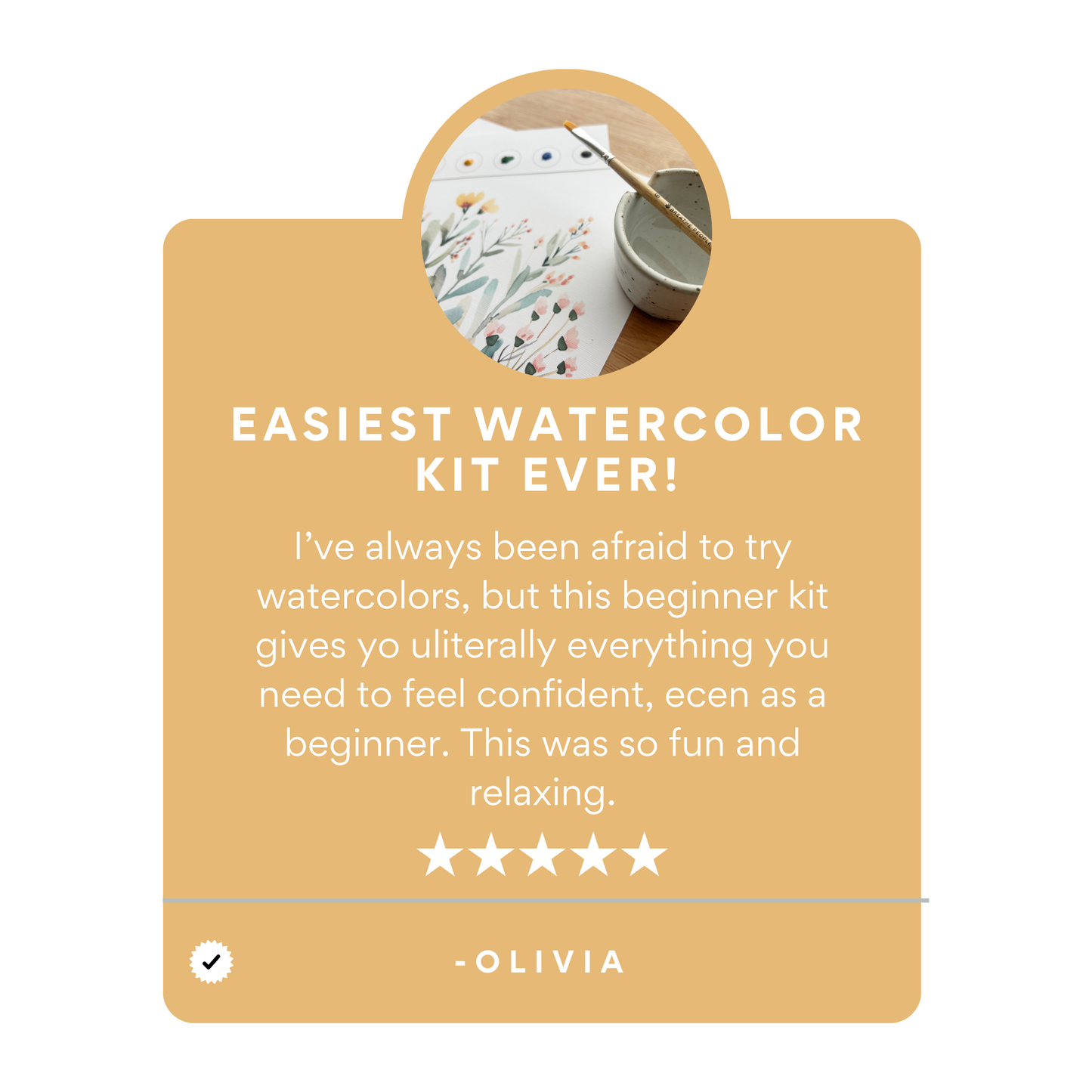 Breathe People All-In-One Beginner Watercolor Paint Set - Hummingbird