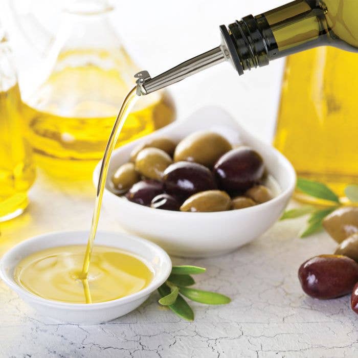 Fantes Cousin Matteo's Olive Oil Bottle With Pourer, 17oz