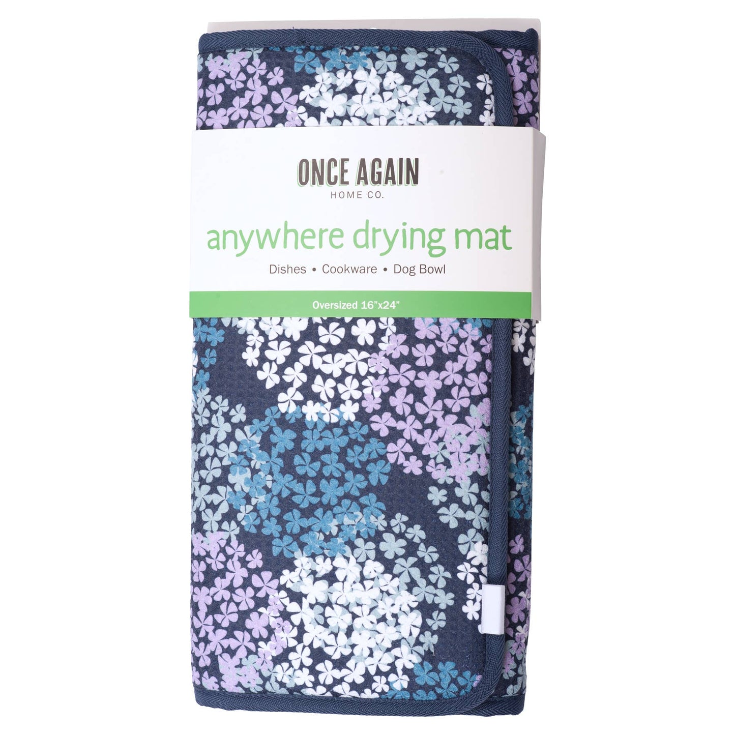 Once Again Home Drying Mat - Hydrangea