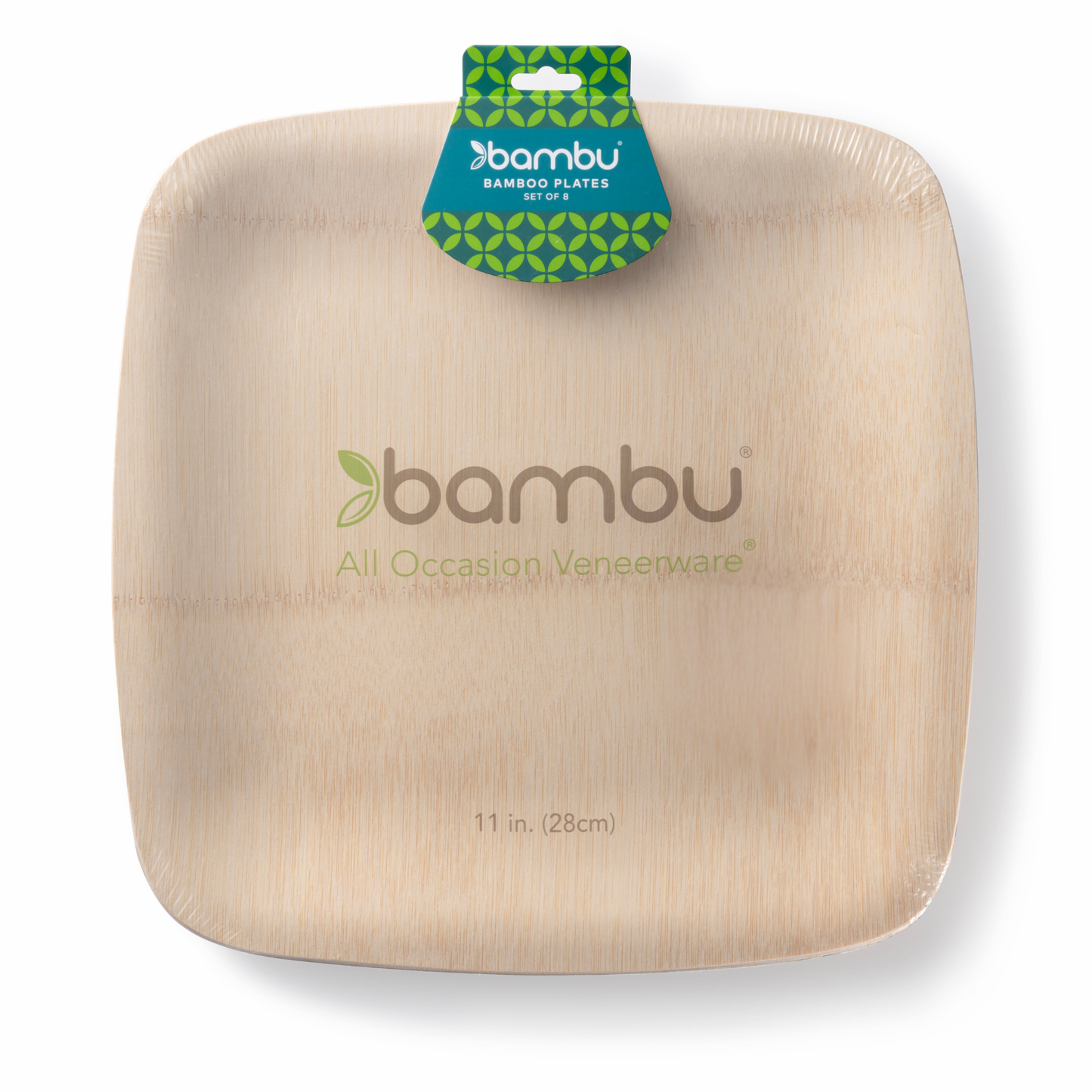bambu® - Disposable Bamboo Square Plates