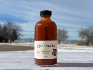 Jojo’s Sriracha OG Wild Fermented Chili Sauce, 8 oz