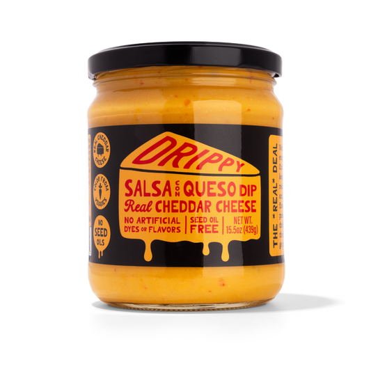 Drippy Dip Salsa Con Queso Cheese Dip