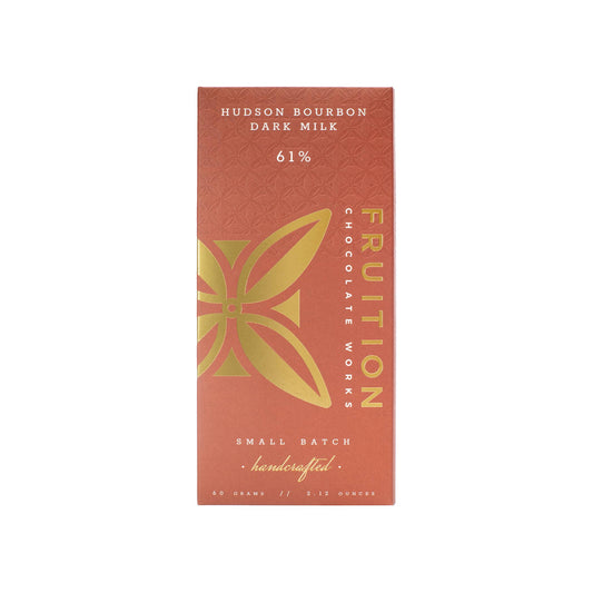 Fruition Chocolate Works - Hudson Valley Bourbon Dark Milk 61%