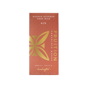 Fruition Chocolate Works - Hudson Valley Bourbon Dark Milk 61%