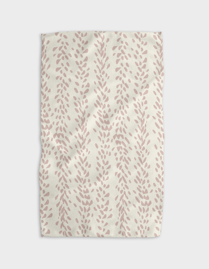 Geometry - Reeds Printed Sunset Tea Towel