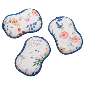 Once Again Home RE:usable Sponges - Serenity Floral, Set of 3