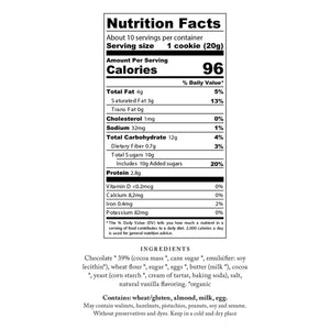 Bona Furtuna Organic Double Chocolate Biscotti