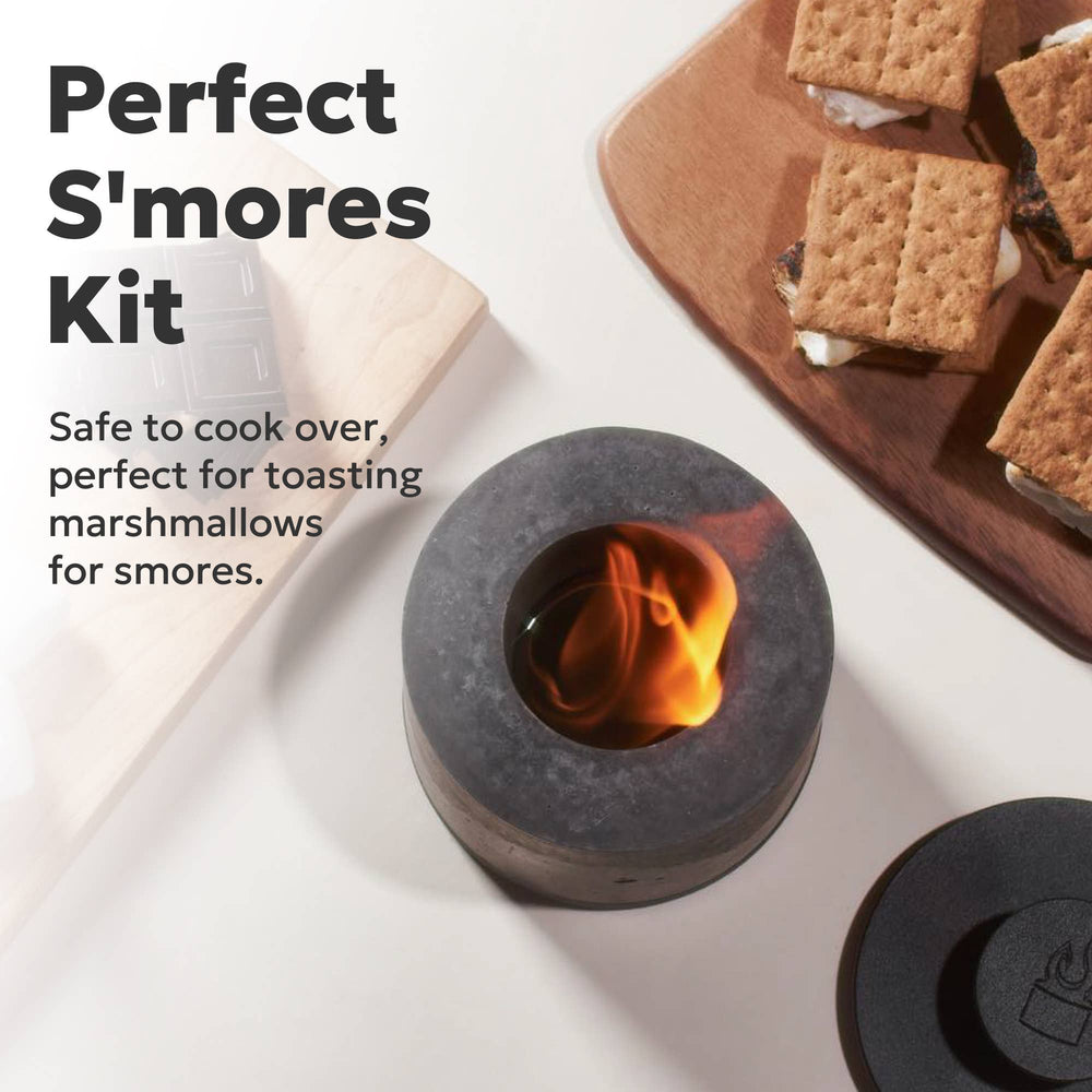 FLIKRFIRE® Table Top Fireplace: Silver