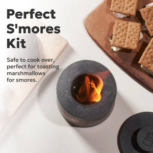 FLIKRFIRE® Table Top Fireplace: Silver