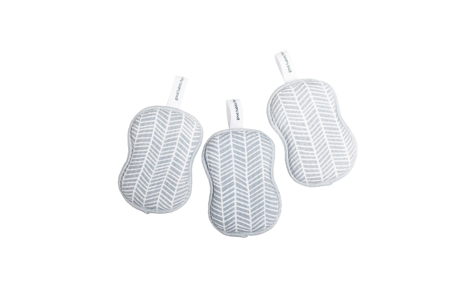 Once Again Home RE:Usable Sponges - Branches in Grey, Set of 3