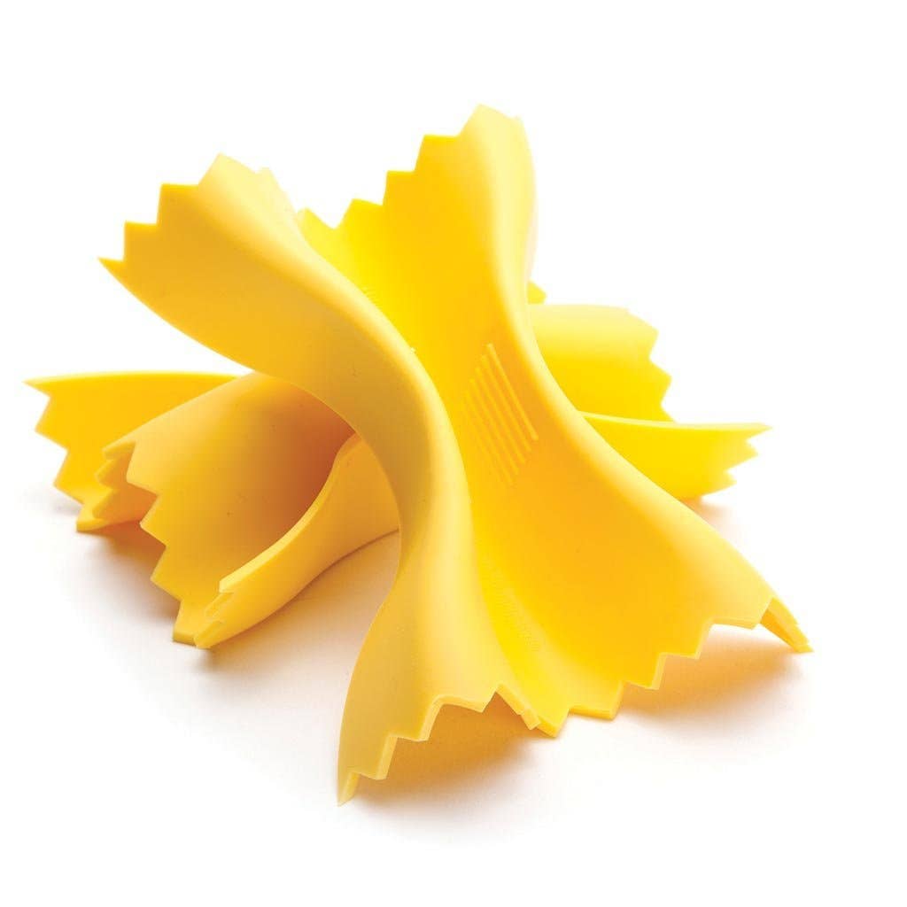 Monkey Business Design Pasta Shaped Pot Grips, Farfalloni