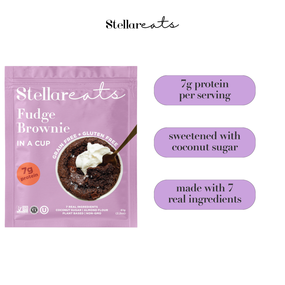 Stellar Eats Instant Treat - Fudge Brownie In A Cup