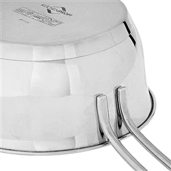 Kuchenprofi Stainless Steel Induction Saucepan, 0.5 QT