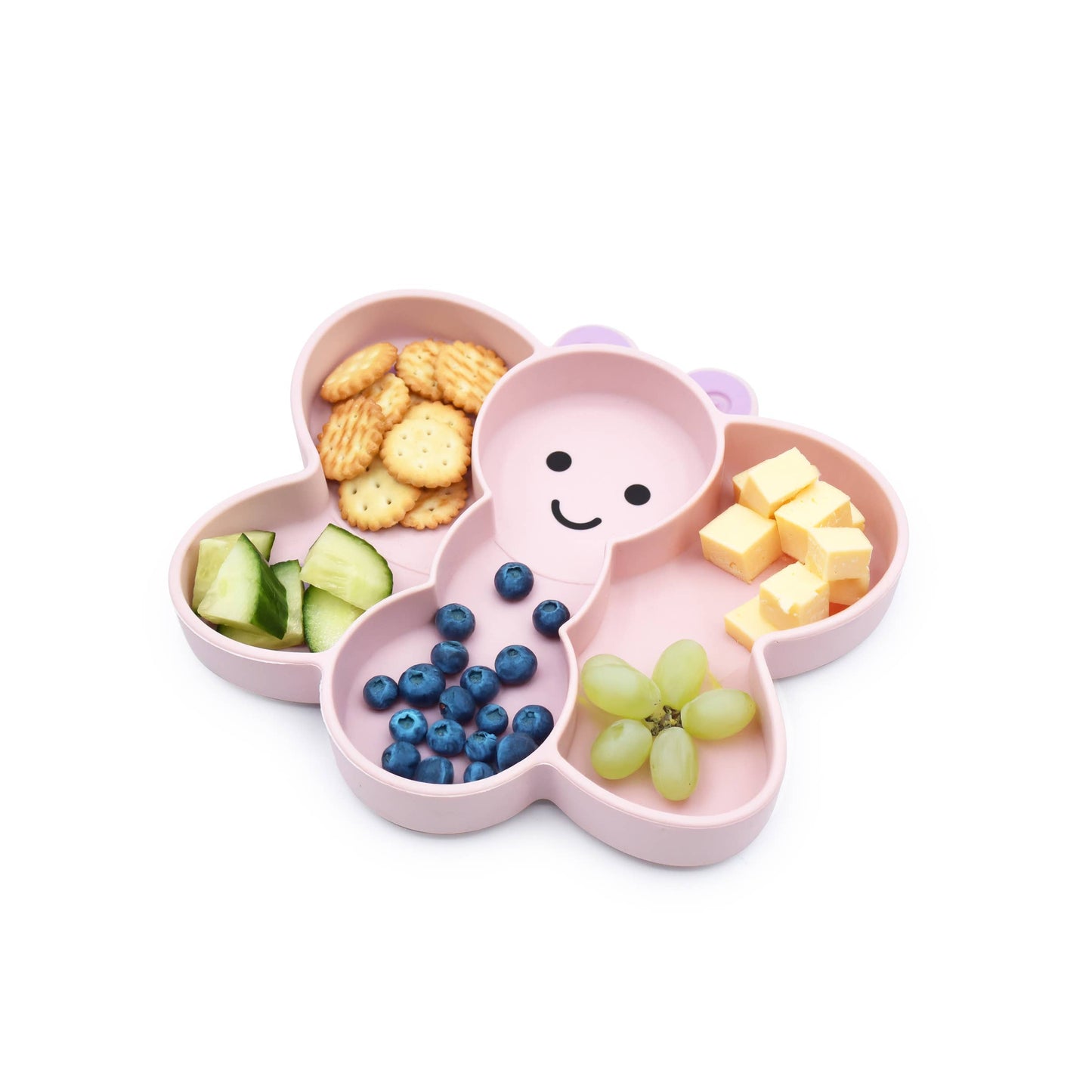 melii Divided Silicone Suction Plate
