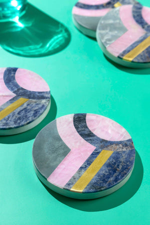 Provence Marble Coasters