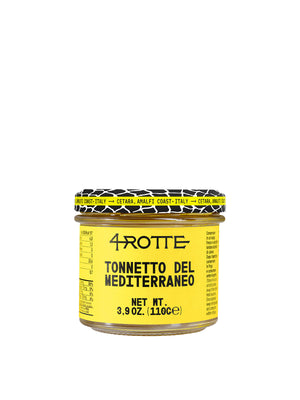 4 Rotte Mediterranean Tuna Fillets in Oil, 3.9 oz