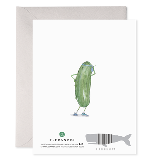 E. Frances Paper - Pickleball Bday | Pickle Birthday Greeting Card