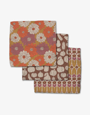 Geometry - Zinnia Forever Dishcloth Set