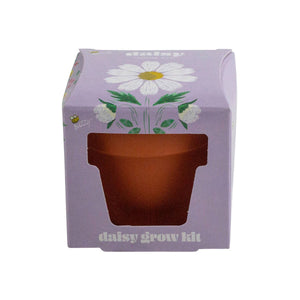 Buzzy Seeds Mini Grow Pot Grow Kit, Daisy