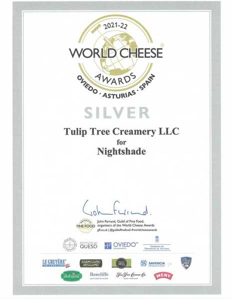 Tulip Tree Creamery Nightshade, 5oz