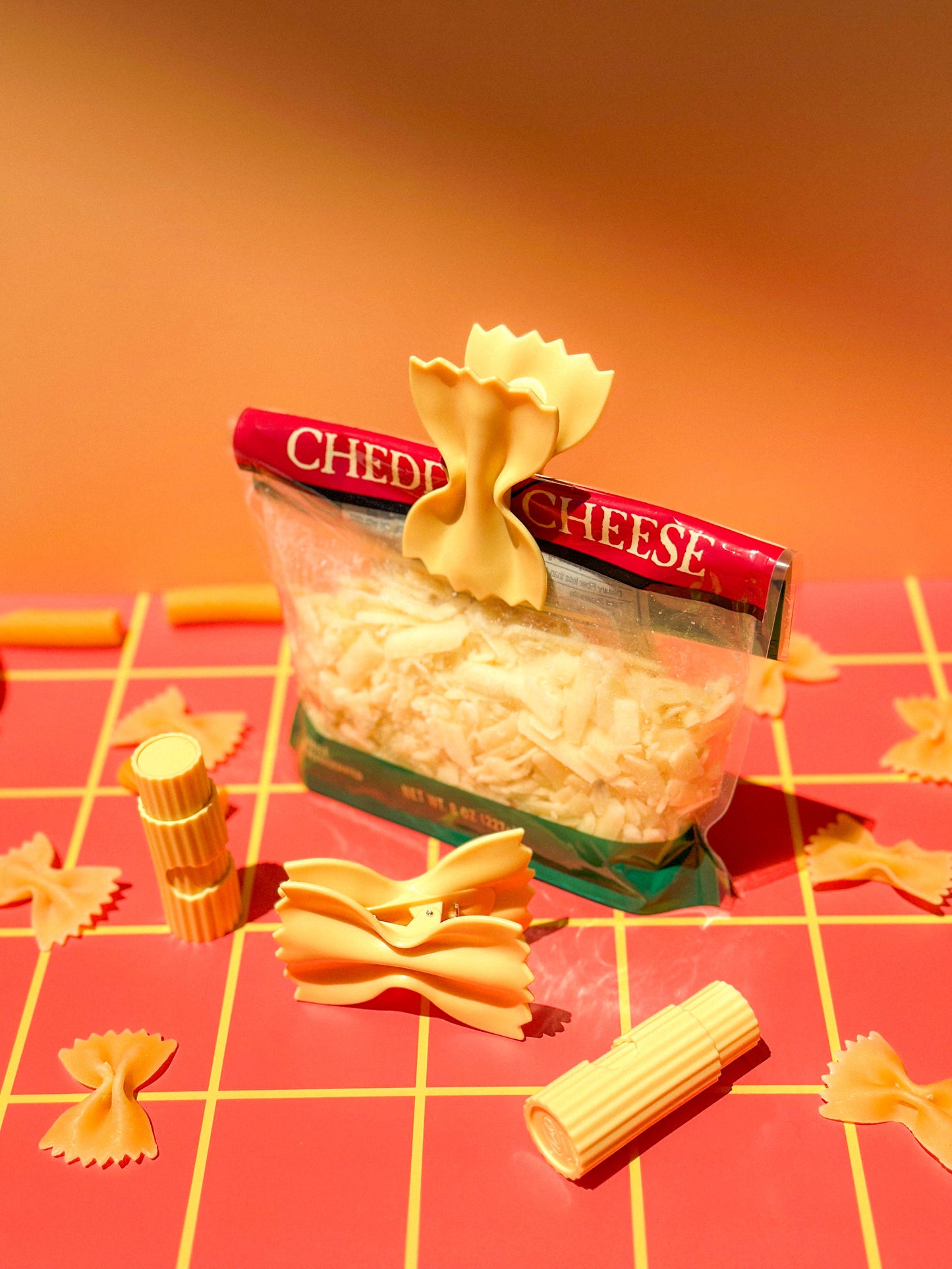 Snackaroni Pasta Bag Clips, Set of 4