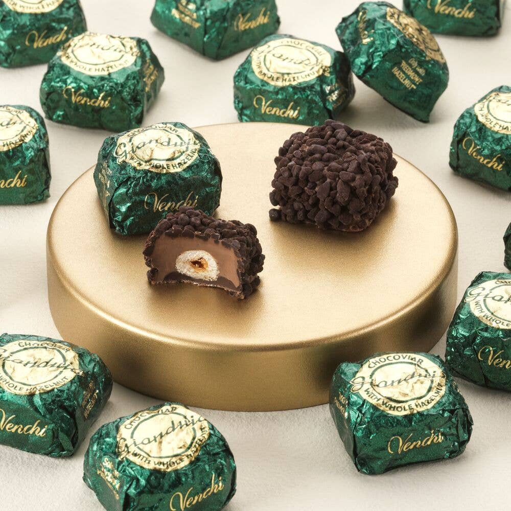 Venchi - Chocoviar Gianduia Dark Chocolate - Italian Gourmet Candy