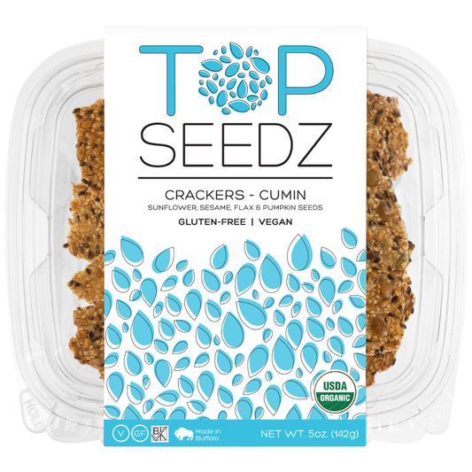 Top Seedz - Cumin Crackers, 5oz