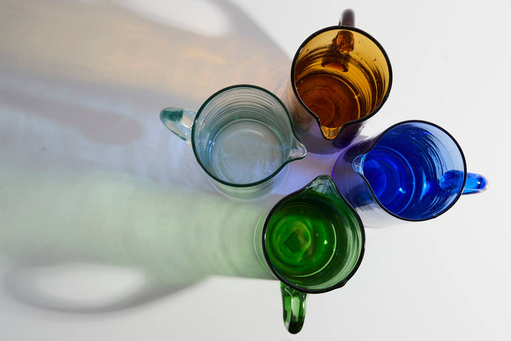 Moroccan Cone Jug, Clear