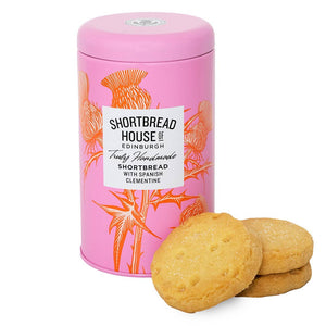 Shortbread House of Edinburgh - Shortbread Spanish Clementine Tin 140g MP12