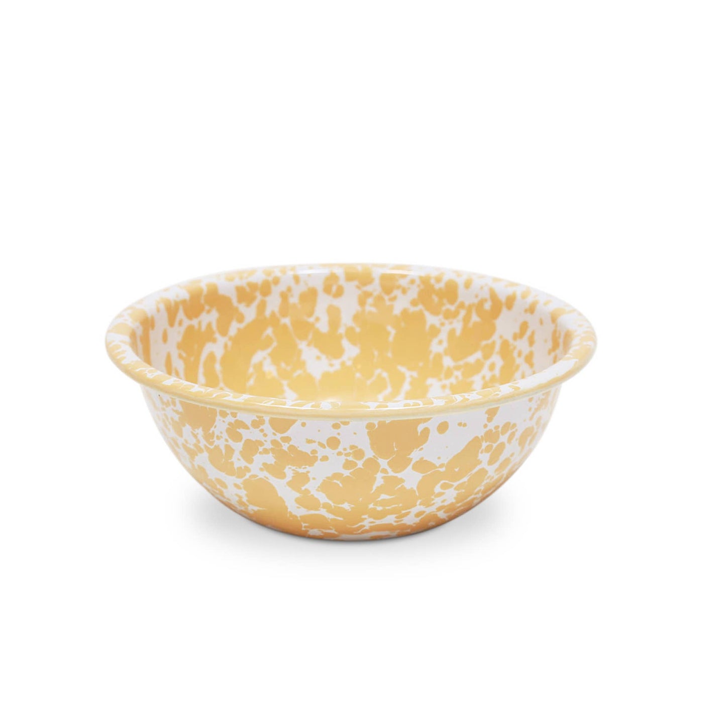 Crow Canyon Home Splatter Enamelware Small Serving Bowl