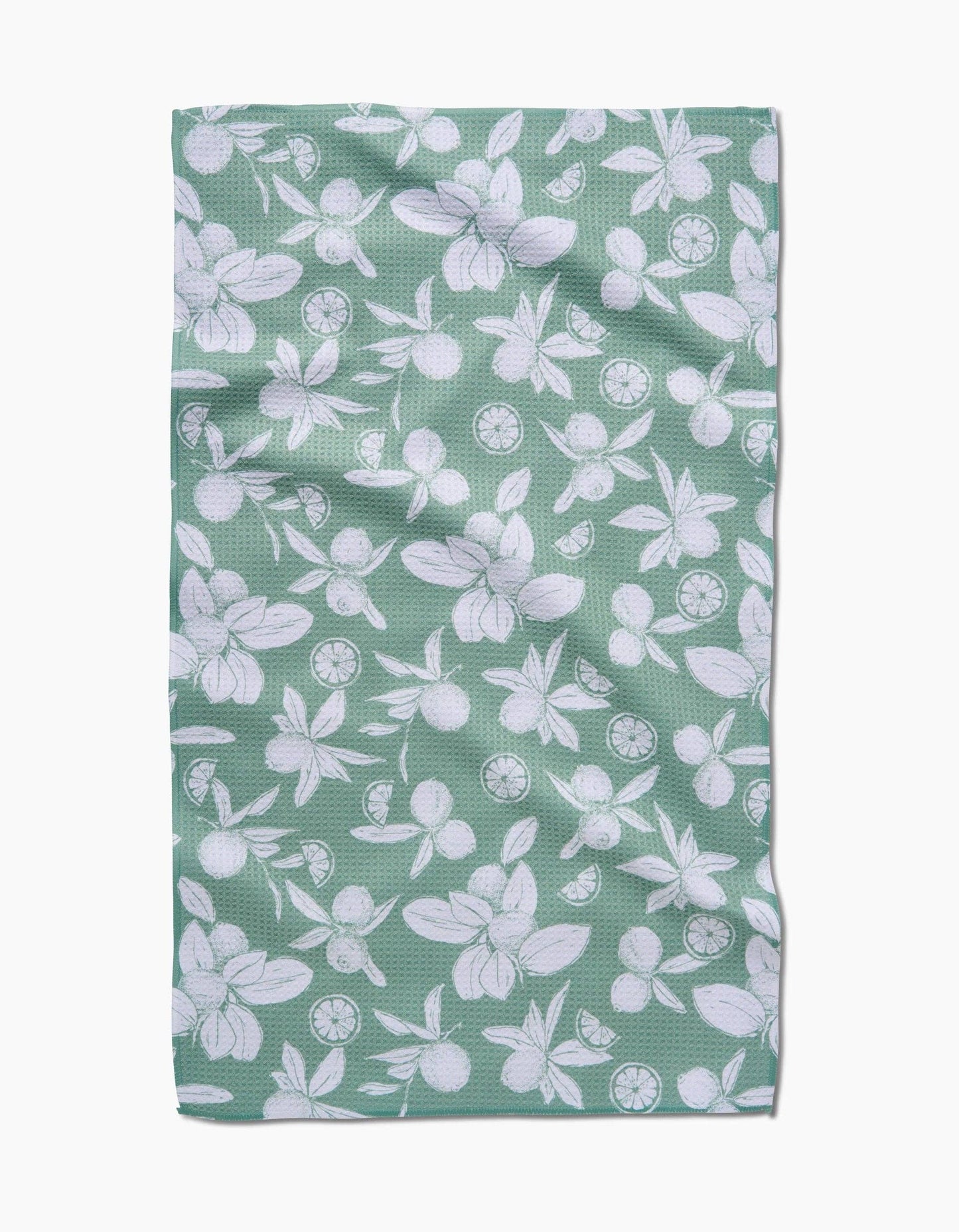Geometry - Summer Limes Tea Towel