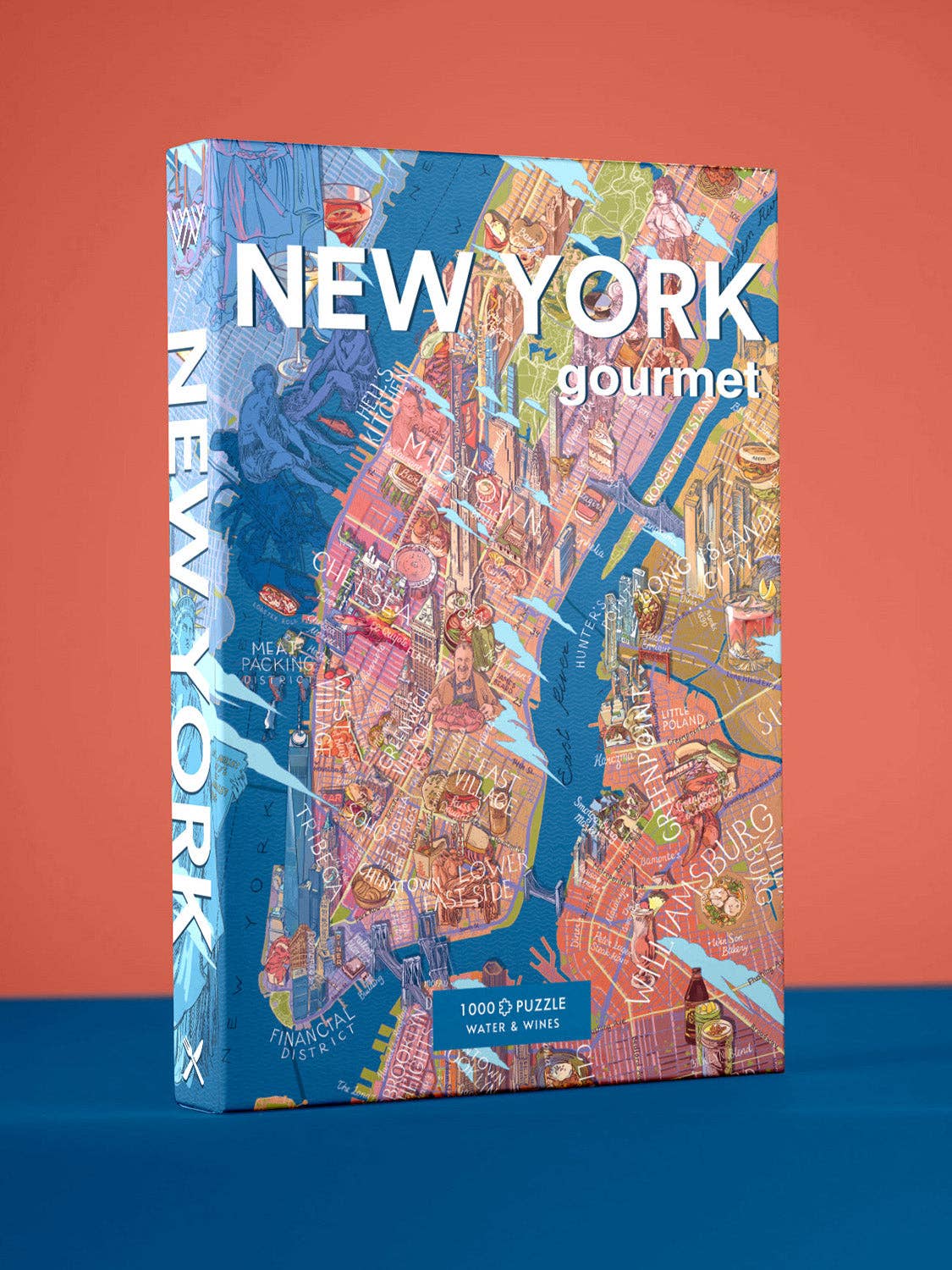 Water & Wines - Gourmet Puzzle - New York
