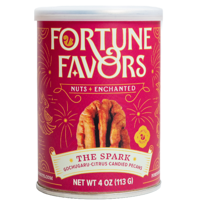 Fortune Favors The Spark Candied Pecans, 4oz